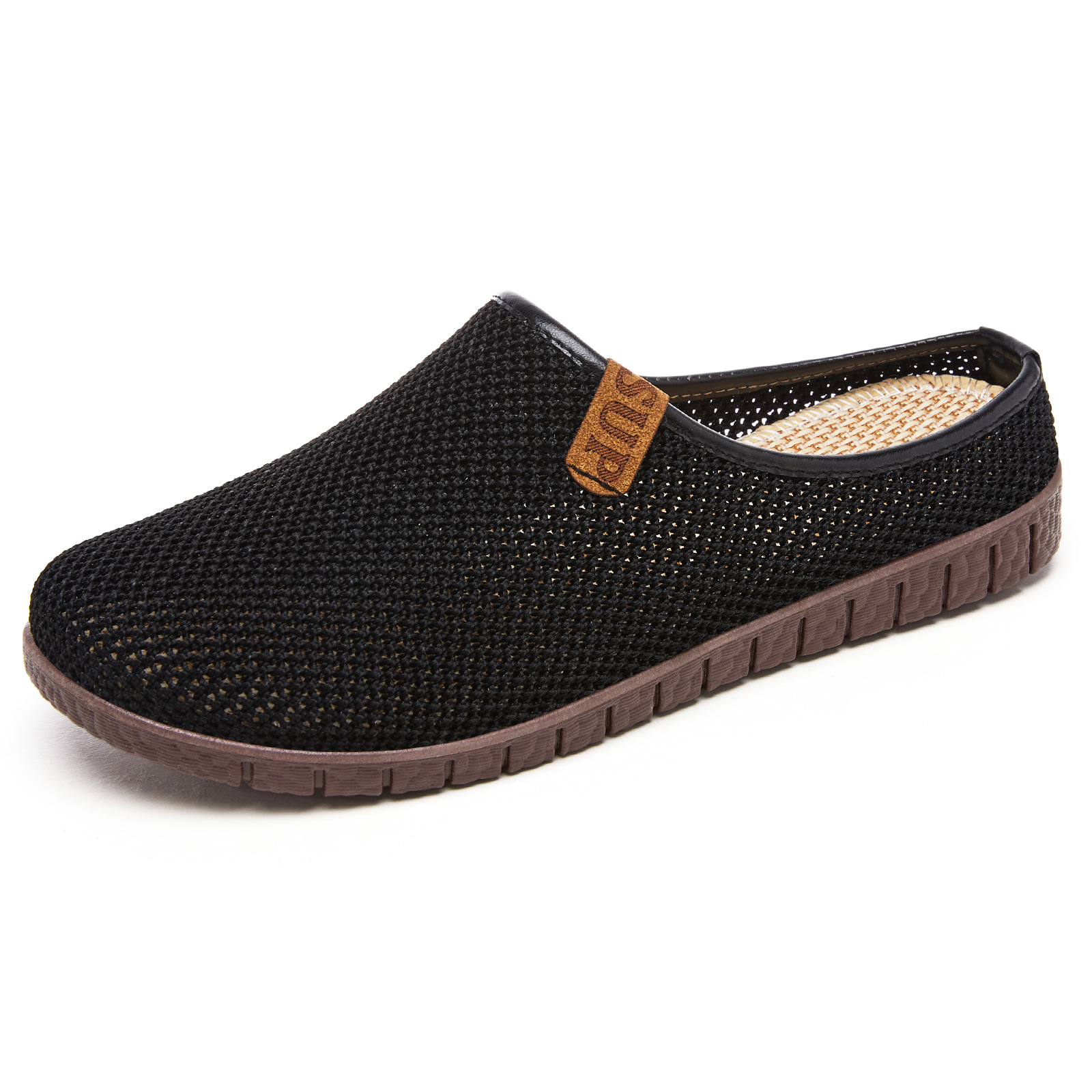 Zapatillas, ropa exterior de mujer, verano, nuevos zapatos de mujer, suela suave, pies no cansados, zapatos de mujer de un pie, zapatos de mujer de medio arrastre transfronterizos, mujeres