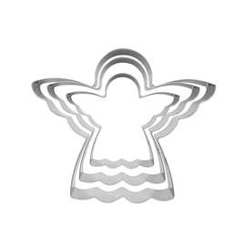 不锈钢蛋糕切圣诞饼干模蛋糕模具三件套圣诞套装创意曲奇饼干模具