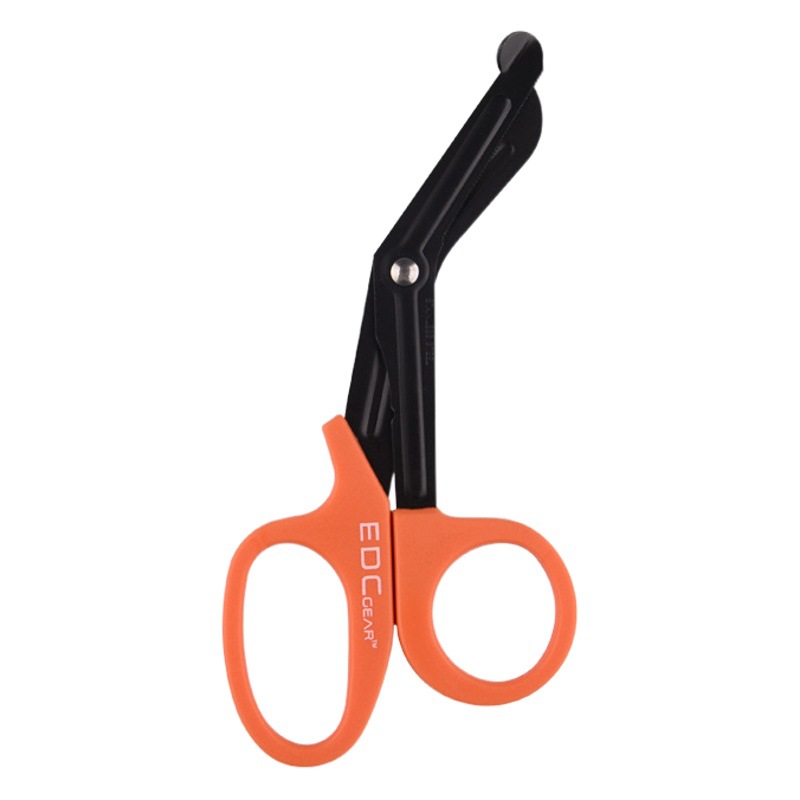 EDC outdoor military regulations scissors camping bandage scissors medical scissors tape cloth scissors stainless steel elbow gauze scissors