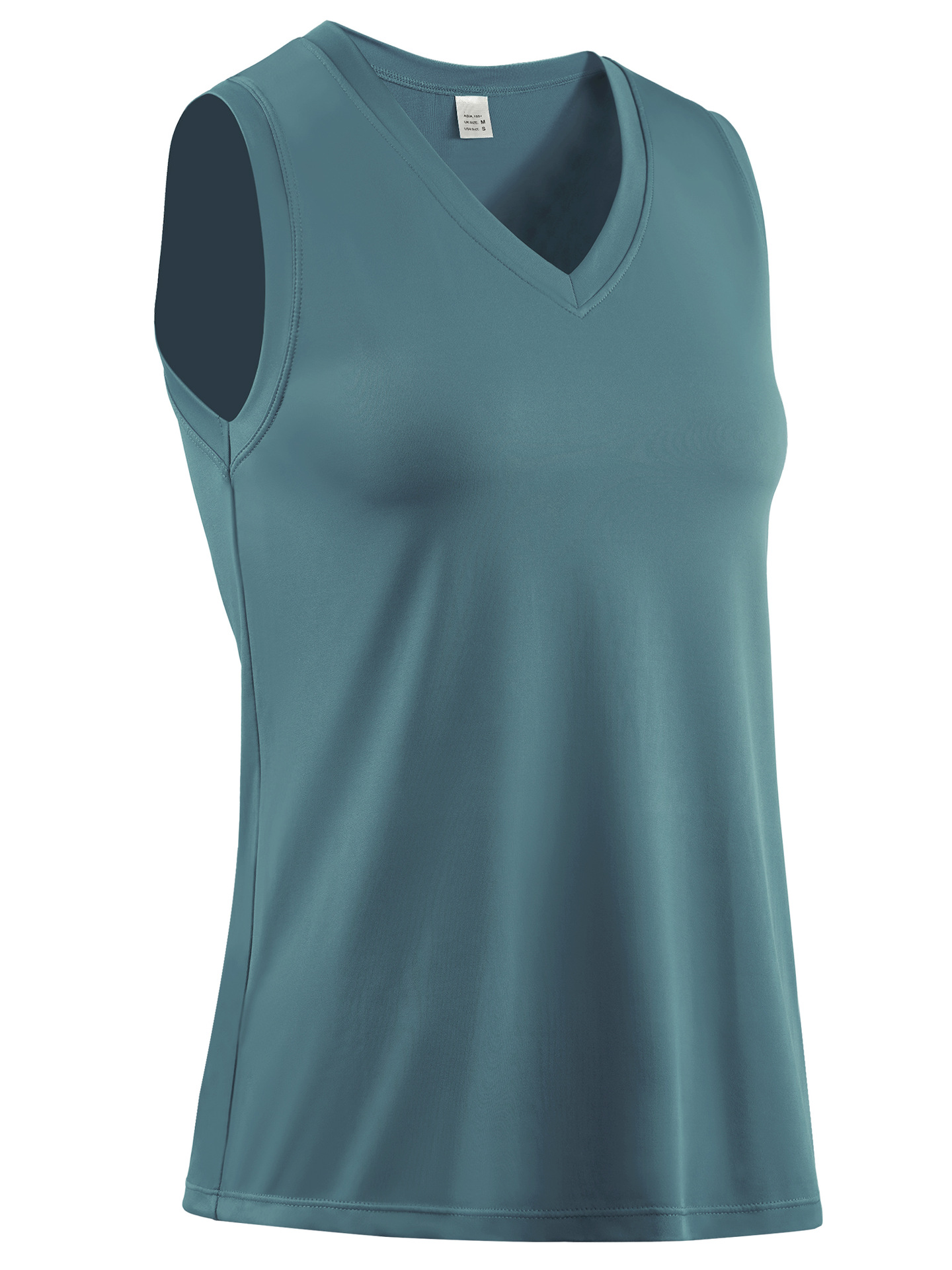Camiseta sin Mangas Deportiva de Yoga para Mujer de Poliéster, Secado Rápido, Transpirable, para Yoga y Running