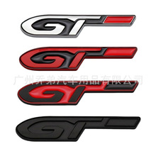 适用于标致GT RCZ 508起亚福瑞迪雷诺梅根尾标改装标志翼子板贴标