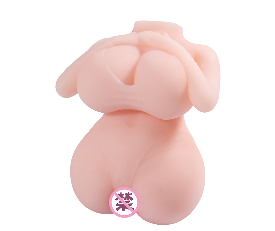 Realistic TPE Male Masturbator Cup with Uterus-Shaped Channel, 390 g Textured Sleeve — detail image 6