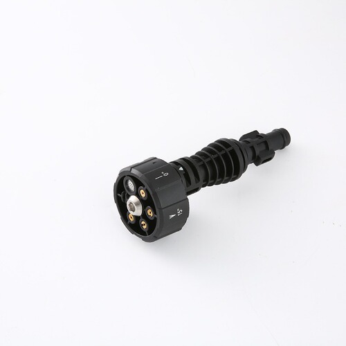 Lithium battery car wash machine wireless portable high-pressure water gun nozzle fan-shaped spray head six-in-one multifunction accessory