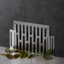 天台侧墙面角不锈钢地漏拆卸篦子阳台侧排下水道过滤网防树叶老鼠