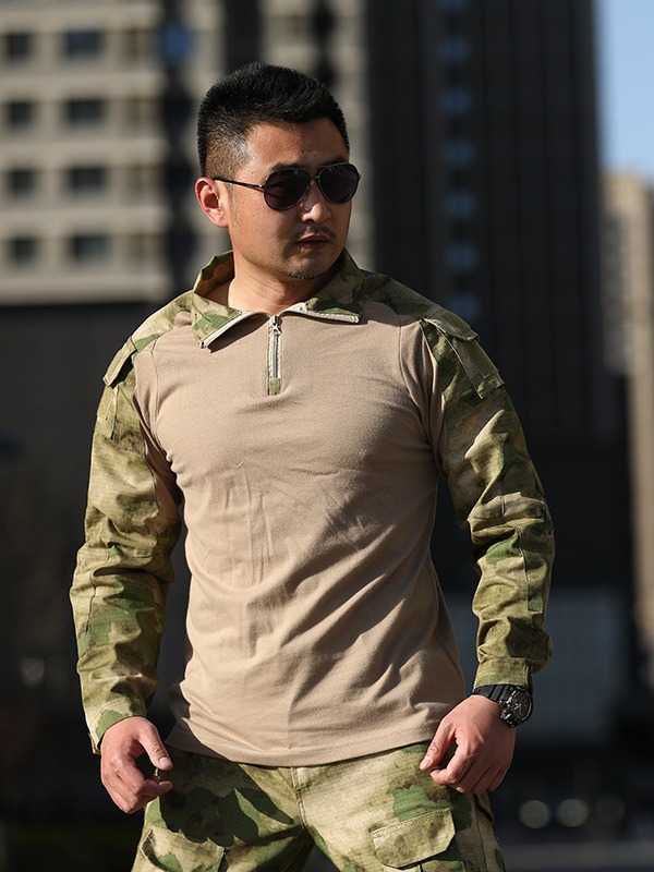 G2 ropa de rana hombre de manga larga americano camuflaje al aire libre ropa de entrenamiento de rana táctica al por mayor transfronteriza