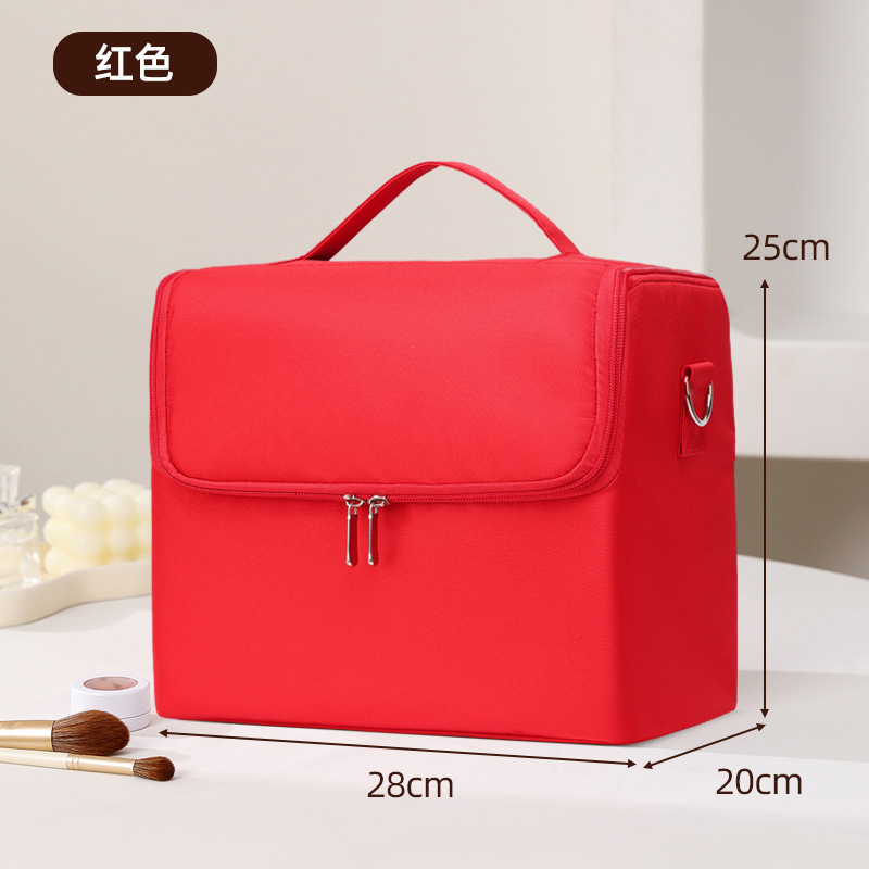 Nueva bolsa de manicura multicapa de gran capacidad a la moda, bolsa de maquillaje para artista de maquillaje, bolso de mano, caja de herramientas grande para maquillaje de tatuaje