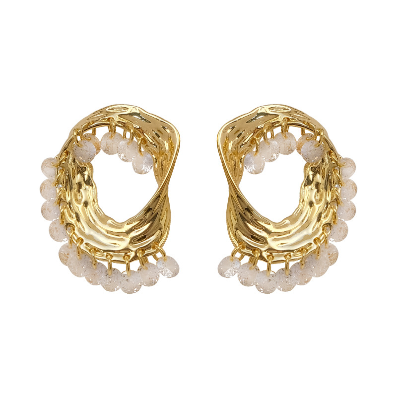 Small design fashionable three dimensional retro ethnic earrings…