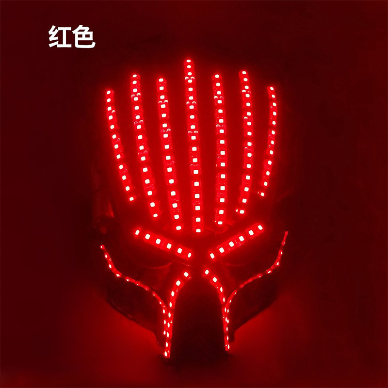 #207 12V-LED铁血战士面具红色.jpg