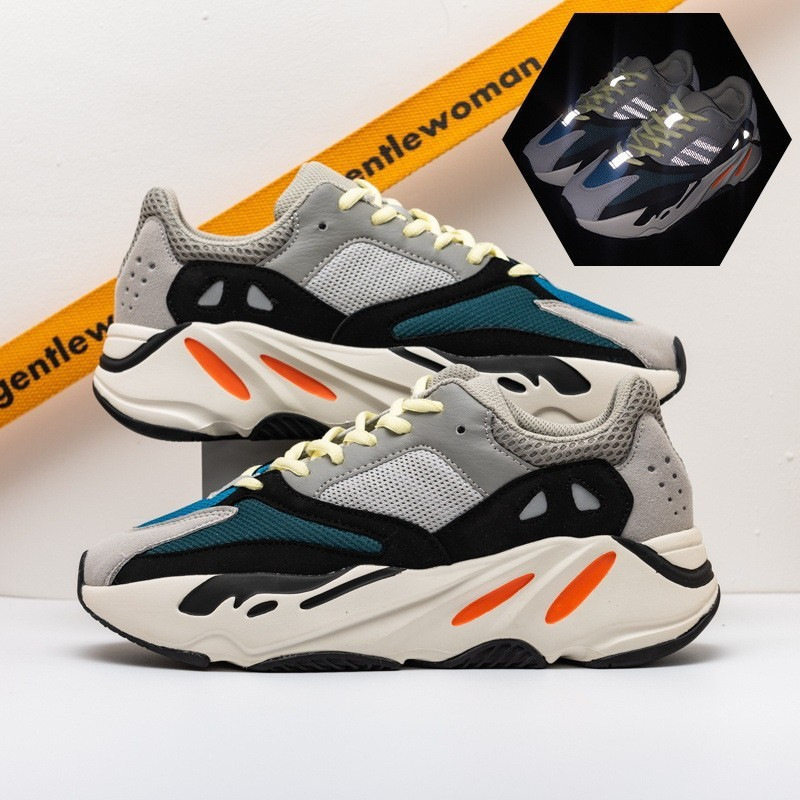Yeezy Coconut Shoes 700V2 Retro Dad Shoes Reflective Thick Sole Putian Couple Volcanic Ash First Generation Large Size Men's Shoes