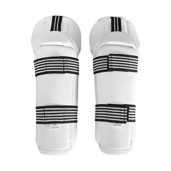 Wholesale Taekwondo One-Piece Molded Extended Leg Guards, Arm Guards, Elbow Guards, Protective Gear for Freehand Training, and Fencing-Specific Gear