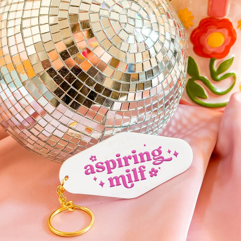 Keychain Classification Casual Elegant Lady Letter Arylic Keychain