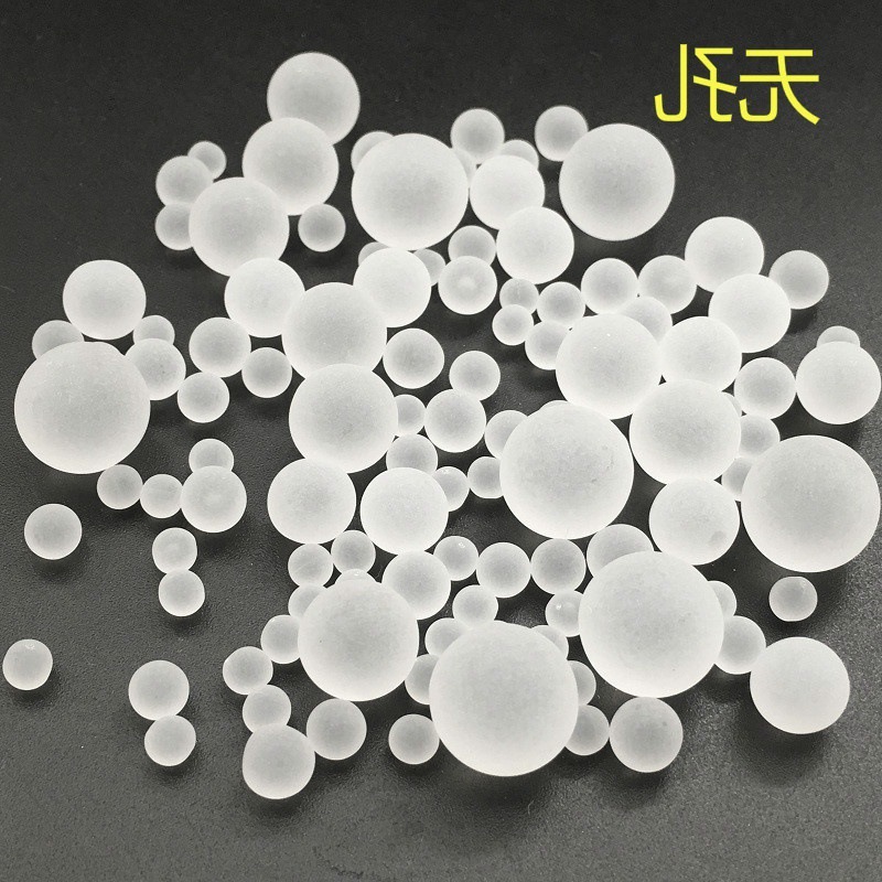 Transparent matte white glossy acrylic plastic beads