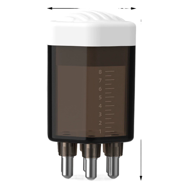 Головка аппликатора для кожи головы Аппликатор Mino Dil для роста волос жидкий шар для массажа введение эфирного масла аппликатор жидкая направляющая расческа
