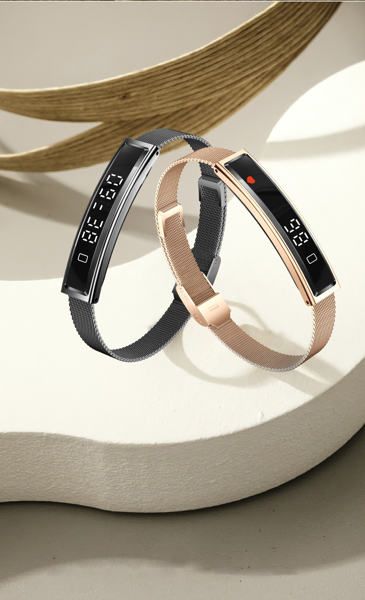 Smartwatch With Heart Rate Monitor Blood Oxygen And Sleep Tracker_voghion.com