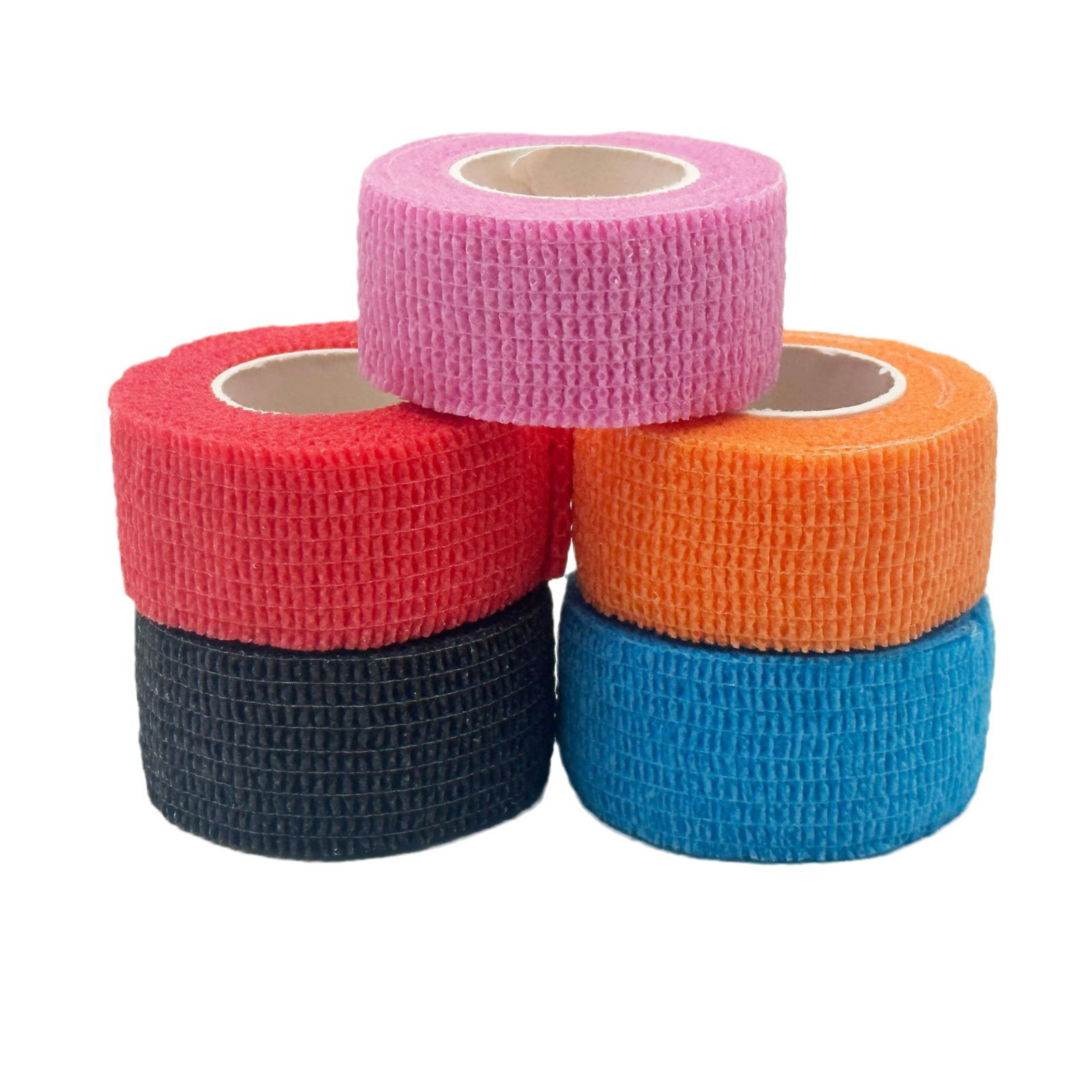Banda de dedo estudiantil de color sólido combinación de escritura protector de dedos antidesgaste mano adhesiva antidesgaste anticapullo autoadhesivo protector de dedos corbata