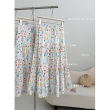 ��ʽ������ɫ������ȹŮ�ļ��¿���������黨����ȹ���z���Lȹ��