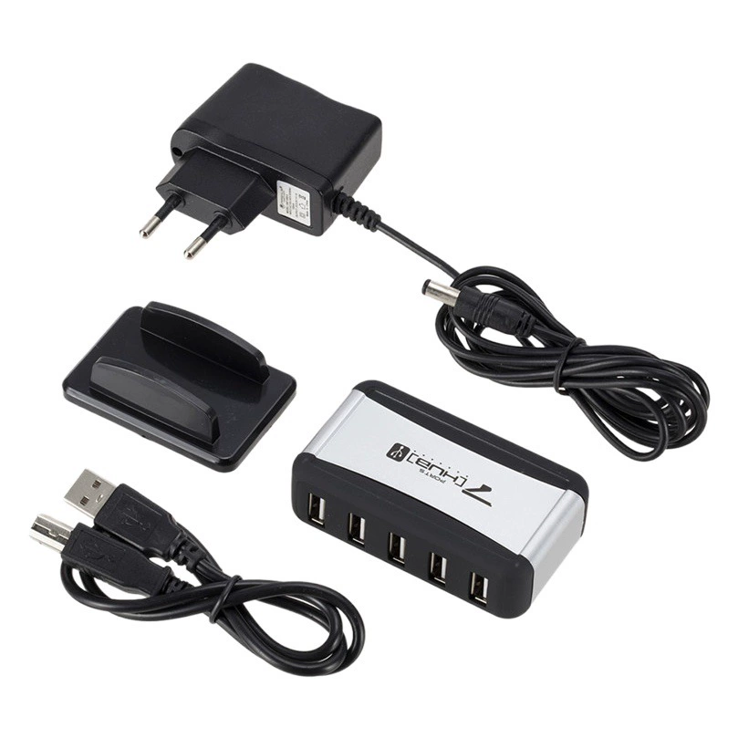 USB HUB удлинитель семипортовый концентратор один-на-семь с базовым концентратором разветвитель 7-портовый концентратор с блоком питания