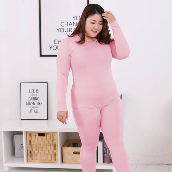 Mayorista calentamiento ropa interior de mujer de color sólido grasa MM aumento de peso pantalones de abrigo de tamaño grande rascar cabello delgado de terciopelo de siete colores 240 jin