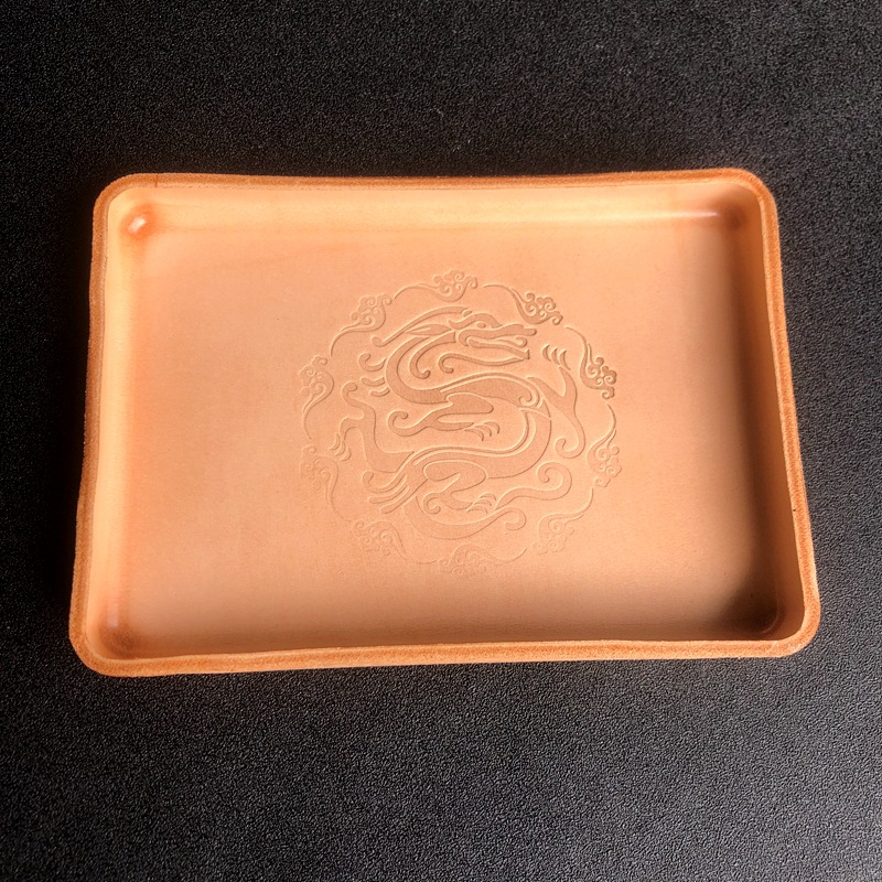 Stylish Cowhide Tray