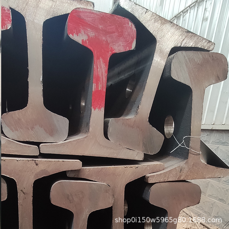 河北38kg轨道钢|重轨可加工折弯打孔|现货供应-泓洛钢铁