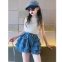 甜美风儿童夏季外穿裙裤