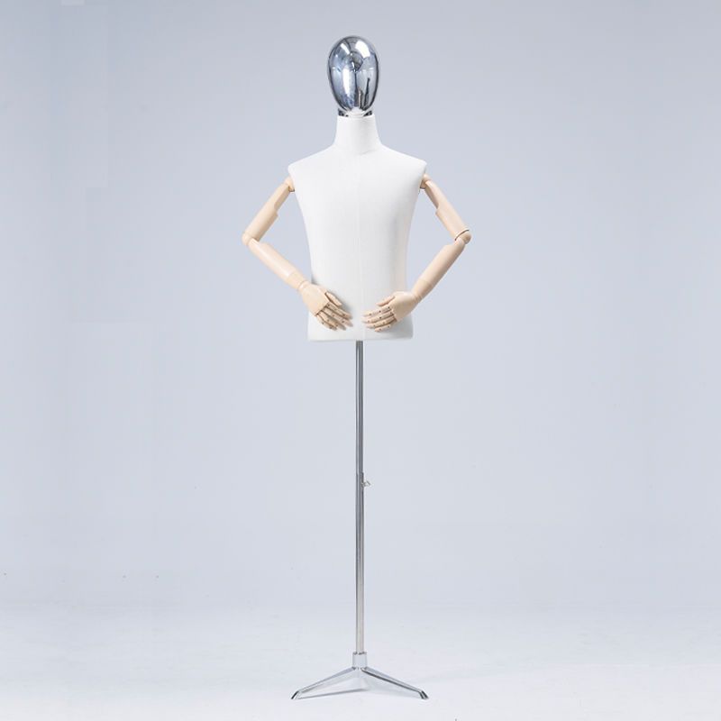 Maniquí Masculino de Medio Cuerpo de Plástico para Escaparate image 18
