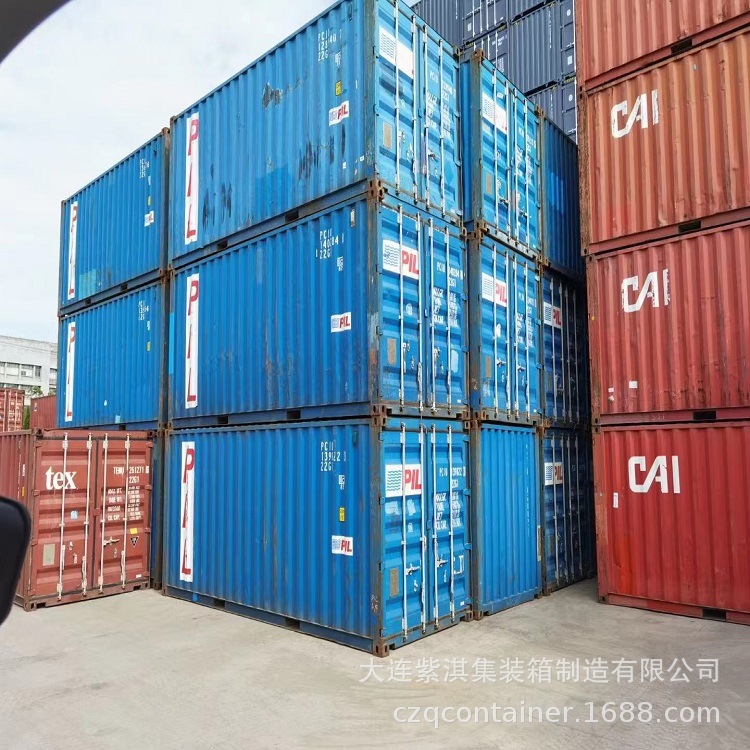 深圳全新集装箱  40英尺箱  批量废旧海运集装箱