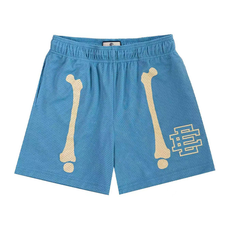 Eric Emanuel EE Pantalones cortos de malla para hombres y mujeres, pantalones de baloncesto deportivo de cuatro puntos
