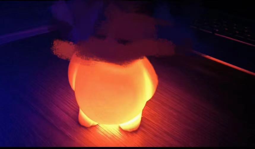 기울어진 머리 밀크 드래곤 라이트 모델 [12cm]