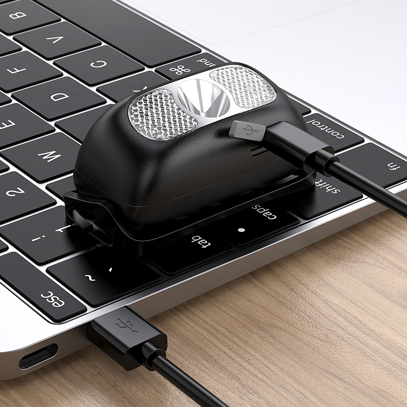 Shenhuo transfronterizo HL05-D impermeable mini funcionamiento al aire libre conducción nocturna fuerte fábrica de faros de luz al por mayor