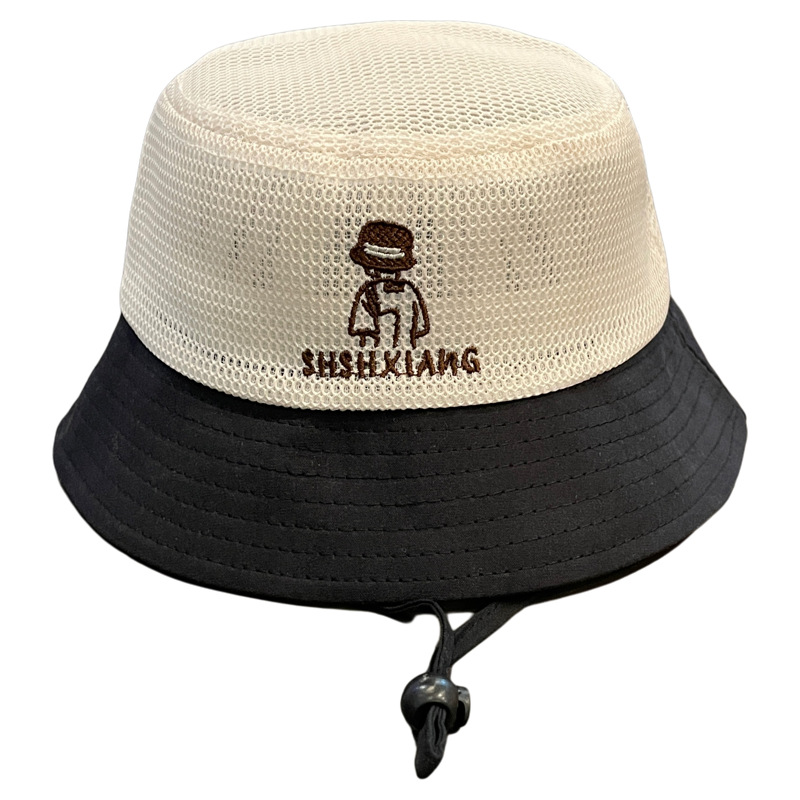 Sombrero para niños 2025 verano delgado protector solar para bebés sombrero para el sol de malla sombrero de pescador para niños y niñas sombrero para el sol para bebés