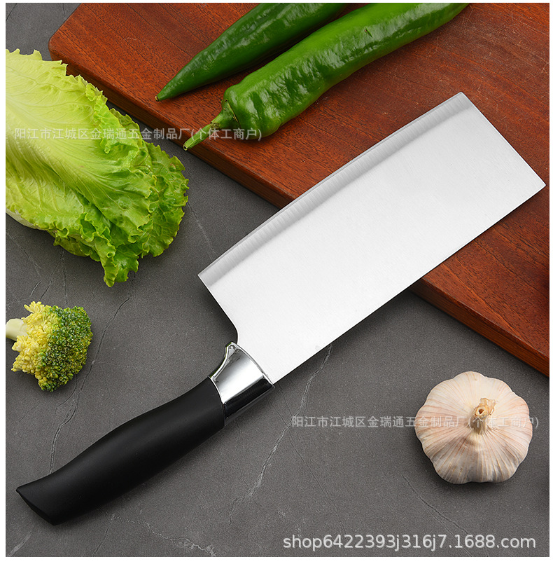 New Foreign Trade Stainless Steel Knife Set Vegetable Knife Peeler Fruit Knife Combination Set with Suction Card Gift Knife Set