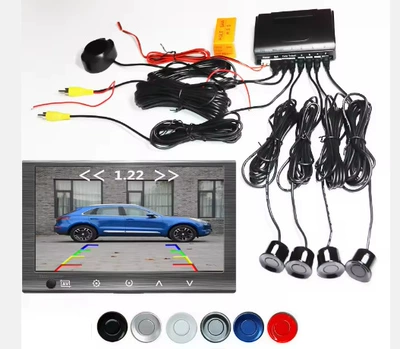 radar, Park radarı - black-4-buzzer-detection-visual-radar
