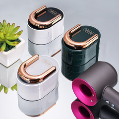 Hair dryer holder, bathroom wall-mounted hair dryer hanger, shower room toilet hole-free hair dryer storage rack