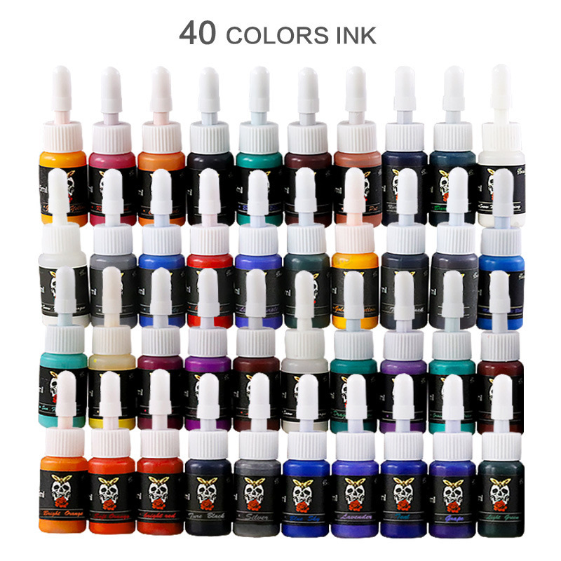 Cross-border tattoo pigment tattoo ink tattoo practice pigment multicolor 5ML suit tattoo supplies wholesale