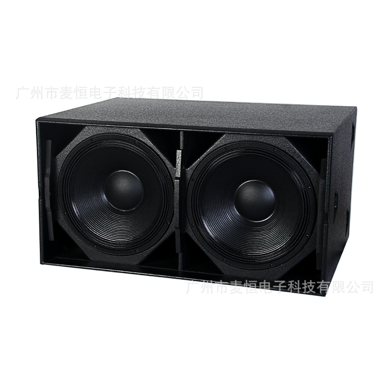 S218 double 18 inch ultra low frequency speaker bar party room single 18 inch double 18 inch subwoofer full import unit