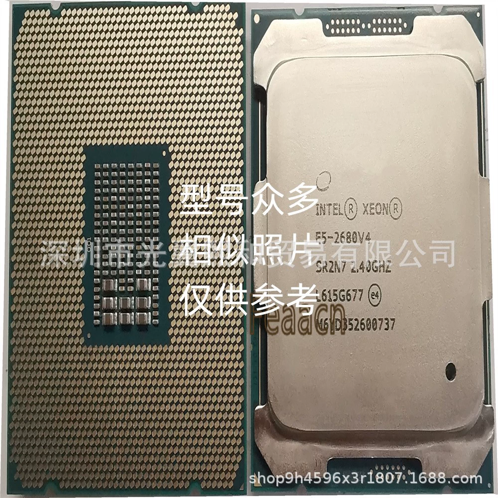 Intel Xeon E5-2650V4 2.2GHz 12 core 24 thread 105W 14 nanometer 2011 needle