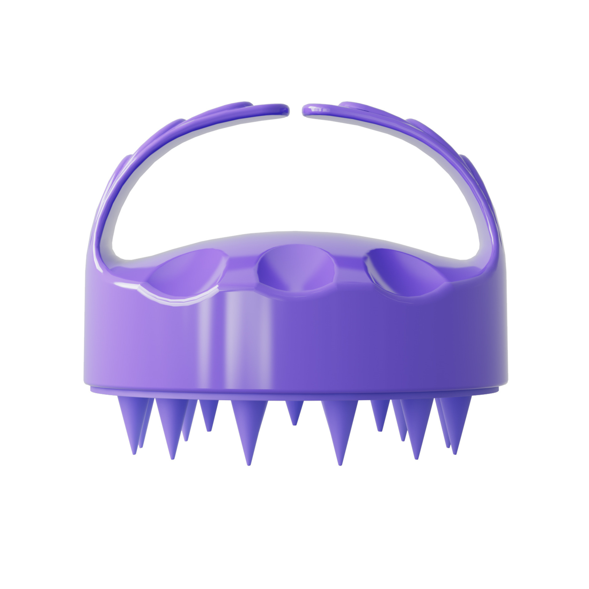 Cepillo Masajeador de Cuero Cabelludo de TPE, Cerdas Suaves, Anti-picazón para Lavado de Cabello y Baño image 26