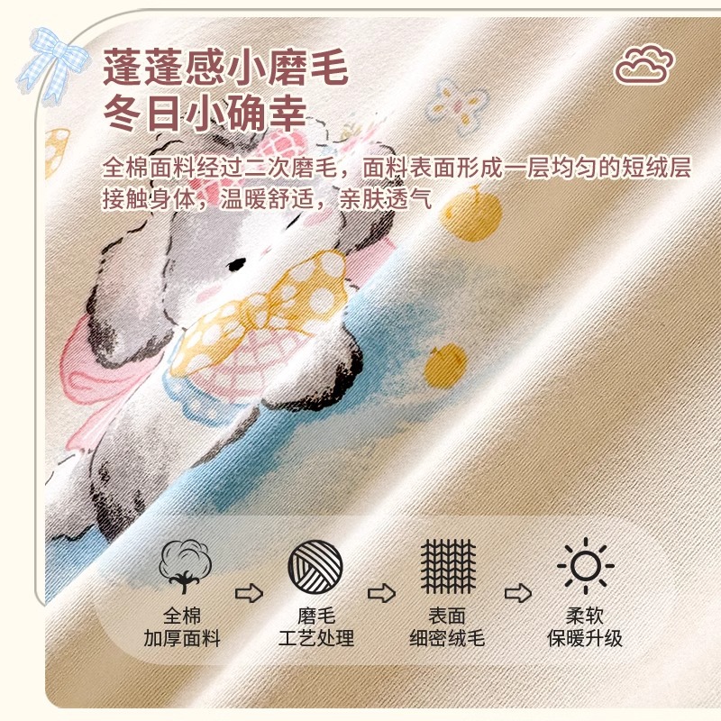 2025 nuevo estilo sábanas de algodón engrosadas y cepilladas de una sola pieza de invierno funda de almohada cama individual con estampado de algodón de tres piezas