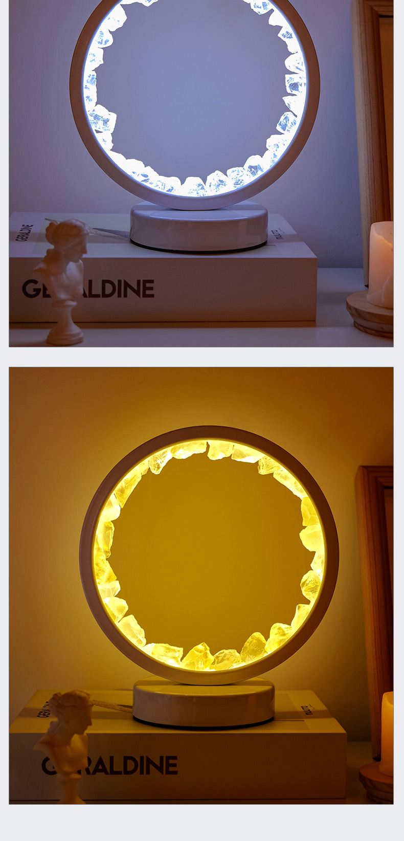 Crystal Round Night Light 3