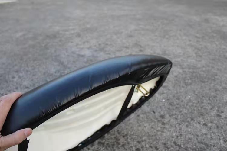 Motorcycle Electric Vehicle Fleece Cushion Cover Waterproof Leather Four Seasons Universal Heat Insulation Seat Cover Battery Car Seat Cover