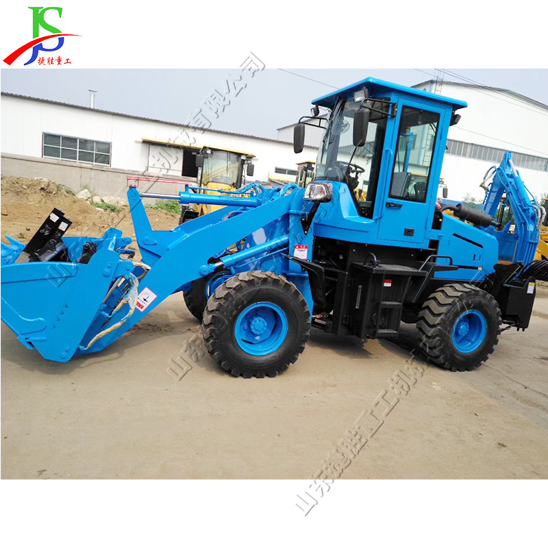 Equipo de transporte de carga de excavación hidráulico de construcción de dos extremos ocupado huerto huerto equipo de transporte de ruedas