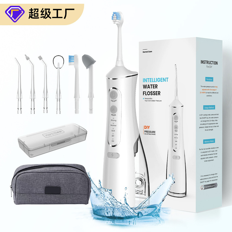 Factory Direct DIY Home Dental Puncher High Frequency Pulse Water Floss Brush Nose Washing Portable Electric Teeth Cleaning Factory Direct DIY Home Dental Puncher High Frequency Pulse Water Floss Brush Nose Washing Portable Electric Teeth Cleaning
