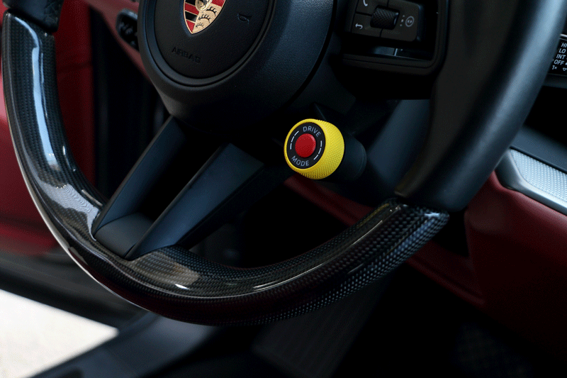 Suitable for Porsche steering wheel SC ejection knob button Ma Cayenne 718 Pa Lamela 911Taycan modification