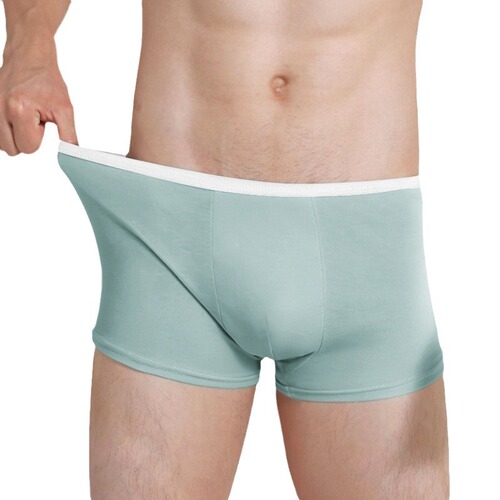 Single-use underwear for men, pure cotton short pants, sterile flat-bottomed pants, travel-use, wash-free shorts, disposable sterilization, box packaging