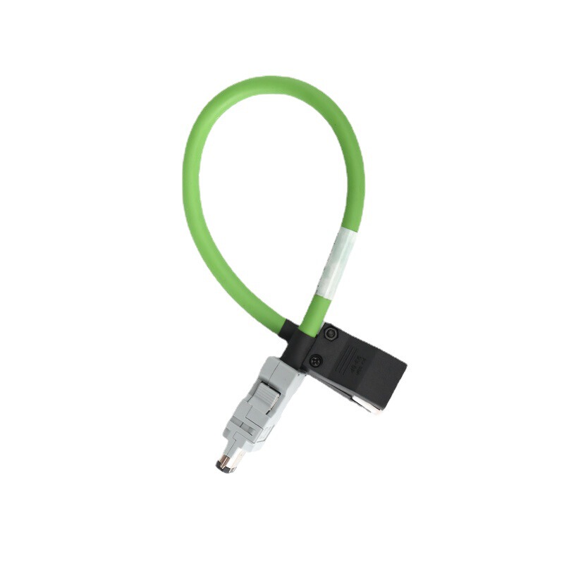 Industrial Profinet Network Cable Servo EtherCAT High Flexible Drag Chain Shielding Finished Product Super 66 Gigabit Network Cable