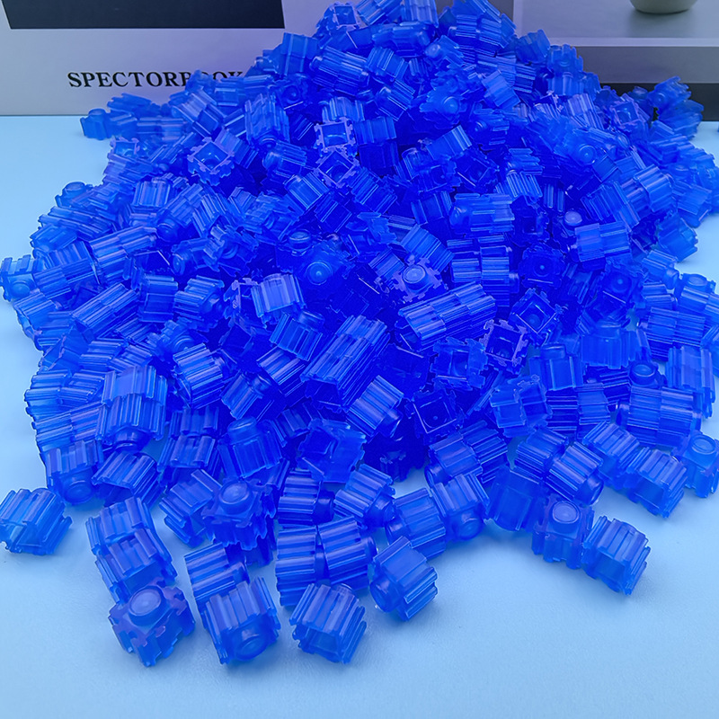LEGO-kompatible 8mm kleine Teilchen Schüttgut Bausteine Großhandel Kinder Bastelzubehör Bildungs-Puzzlespielzeug
