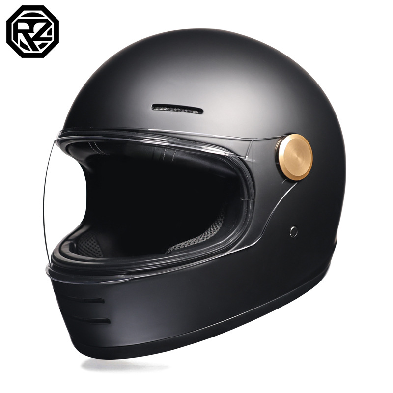Orz vintage 3c crucero casco de motocicleta casco completo para hombres y mujeres crucero de verano cuatro estaciones coche eléctrico casco de seguridad