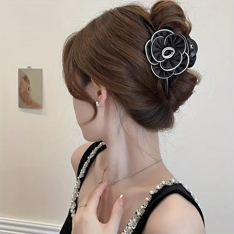 Hair Tie, Hair Claws Hair Accessories Type 1 Piece Quantity Elegant Retro Sweet Women's Mountain Flower Horse Hair Tie Hair Claws