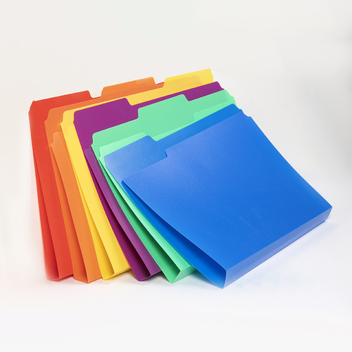 Manila folder A4 test paper folder type learning office information storage book file folder book cover folder